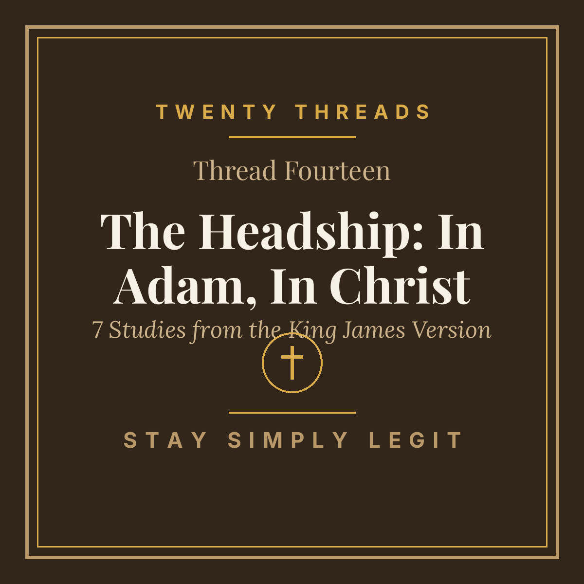 The Headship: In Adam, In Christ cover