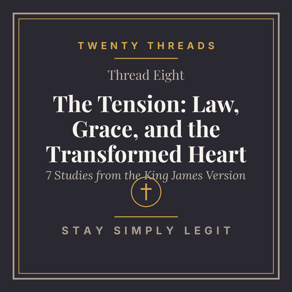 The Tension: Law, Grace, and the Transformed Heart cover