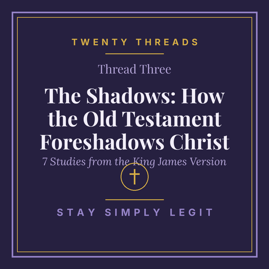 The Shadows: How the Old Testament Foreshadows Christ cover