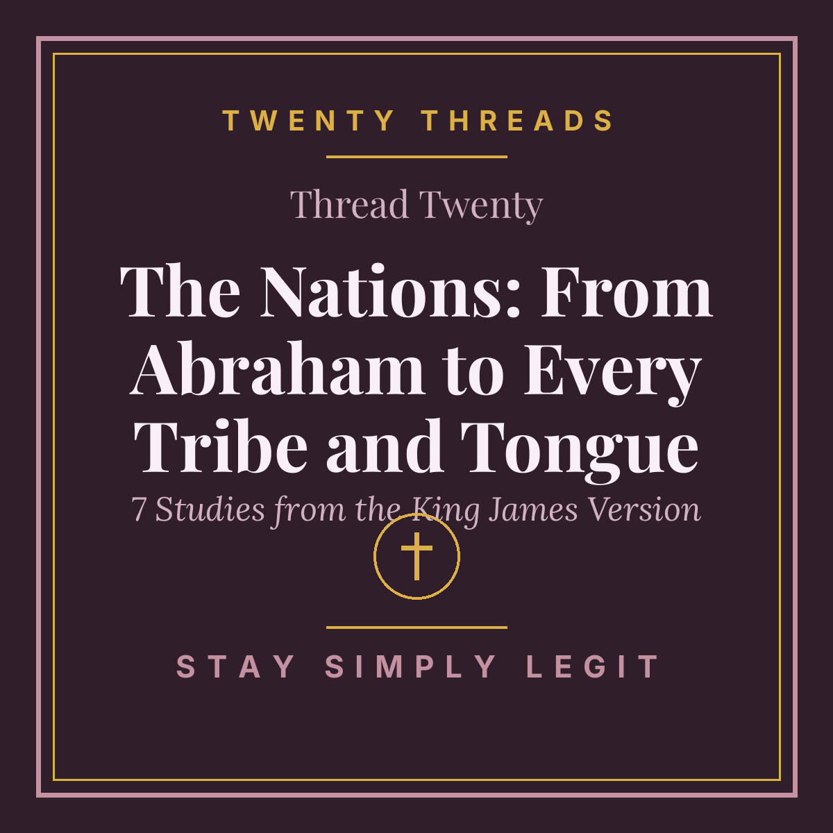 The Nations: From Abraham to Every Tribe and Tongue cover