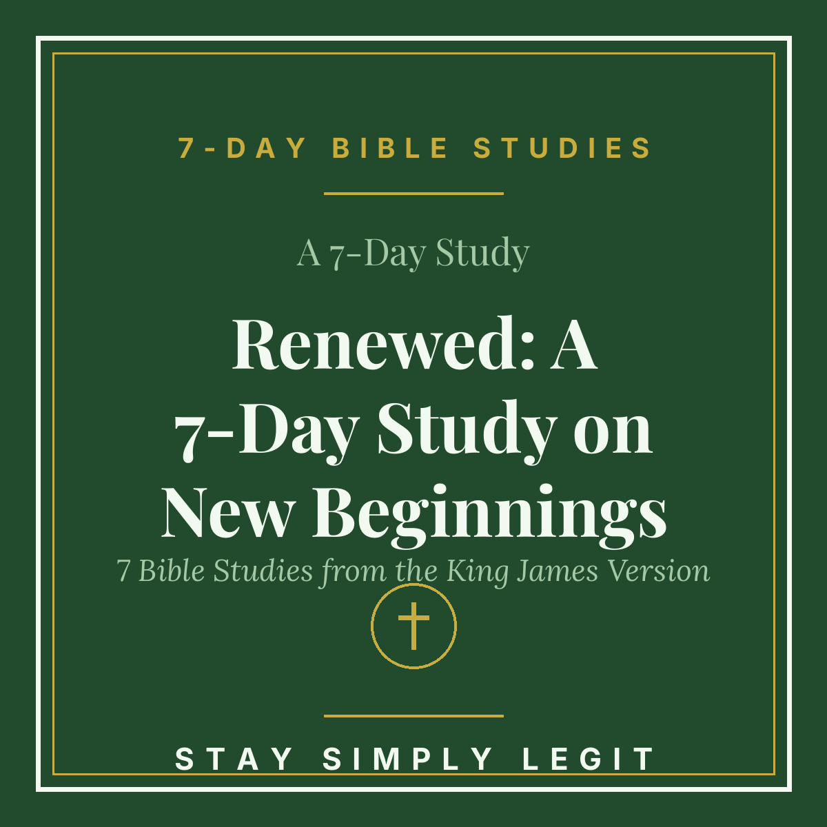 Renewed: A 7-Day Study on New Beginnings